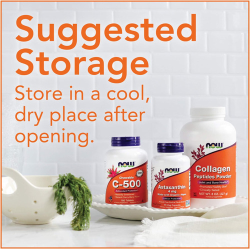 Now Foods Supplements, Clorofila 100 Mg Com Alfafa Em Pó, Su - Imagem 5