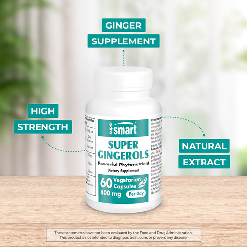 Supersmart - Super Gingerols 400mg Por Dia (alta Potência 20 - Imagem 2