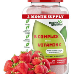 Vitamina B-12/ Suprimento De Saúde/60 Gomitas