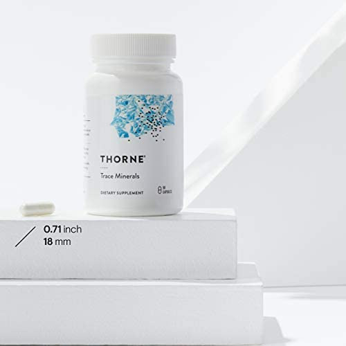 Thorne Trace Minerals - Suplemento Dietético Com Zinco, Boro - Imagem 3
