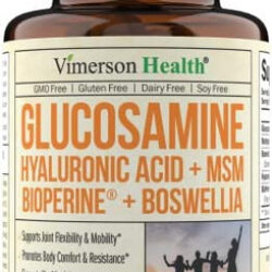 Sulfato De Glucosamina Vimerson Health Com Ácido Hialurônic