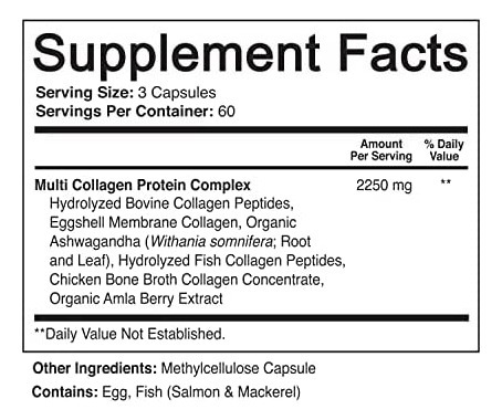 Comprimidos Nutriflair Multi Collagen Peptides 2250mg, 180 - Imagem 2