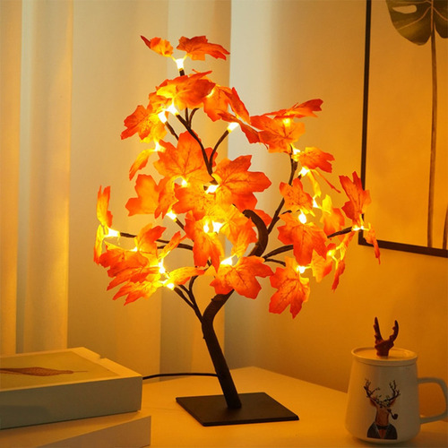 . Luzes De Decoração De Outono De Ação De Graças Luz - Imagem 8