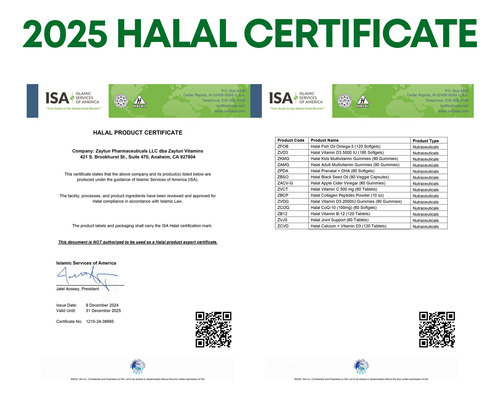 Gomas Multivitamínicas Zaytun Vitamins Halal Para Homens Adu - Imagem 7