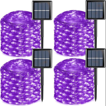 Luzes De Fadas Alimentadas Por Energia Solar De Natal De 40m — foto 15