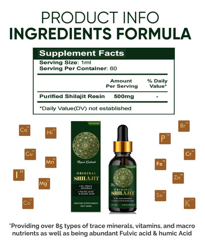 Gotas Líquidas De Resina Shilajit - Shilajit Puro Com Mais D - Imagem 6