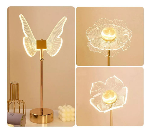 Lâmpada De Mesa De Cabeceira Acrílica Luzes De Mesa Iluminaç - Imagem 8