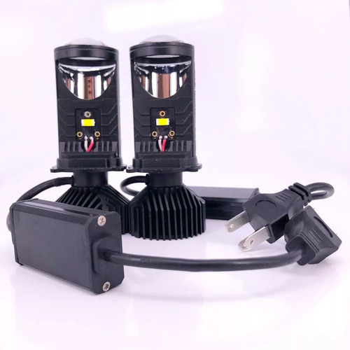 Projetor De Lente De Alta Potência Y6 Farol H4 Led 24000lm - Imagem 5
