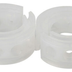 2 Peças De Retentor De Carro Transparente Tpe Spring Buffer