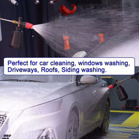 Canhão De Espuma Lava Carro Snow Foam Engate Rápido 1 Litro - Imagem 4