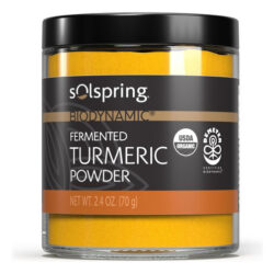 Dr. Mercola Solspring Pó De Cúrcuma Fermentada Orgânica Biod