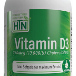 Health Thru Nutrition Vitamina D3 10.000 Ui Non Gmo 120 Min