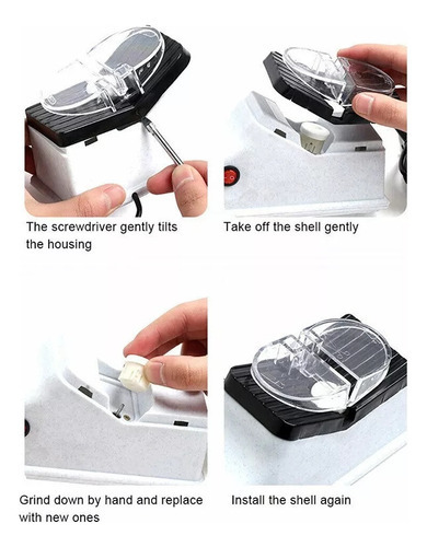 Yi Afiador Elétrico Faca Profissional Amolador Usb - Imagem 7