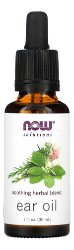 Ear Oil Óleo Ouvido Now Foods 30ml Importado