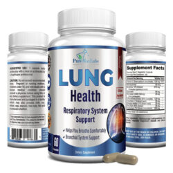 Suplemento De Suporte Pulmonar Yummyvite, Fórmula De Limpeza
