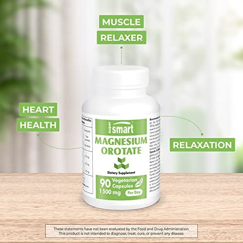 Supersmart - Orotato De Magnésio 1500 Mg Por Dia - Relaxante - Imagem 2