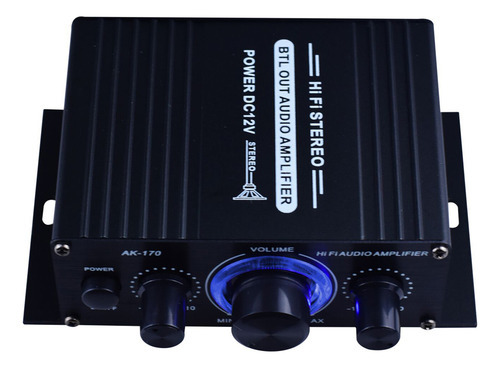 Máquina De Som Mini Ak170 Amplificador Automotivo, Áudio E P