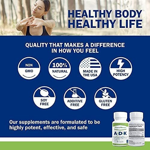Suplementos Vitamínicos Power By Naturals Adk Com Vitamina - Imagem 3