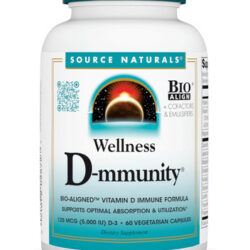 Source Naturals Wellness D-mmunity - Vitamina D - 60 Cápsula