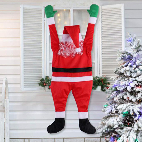 R Adequado Para Decoração De Papai Noel Em Portas E Janelas - Imagem 4