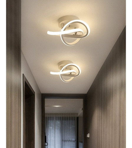 Lustre De Luz Teto Montado Conduzido Moderno Teto - Imagem 3