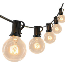 Varal Luzes Cordão Decoração Festa 25 + 2 Lampadas Vintage