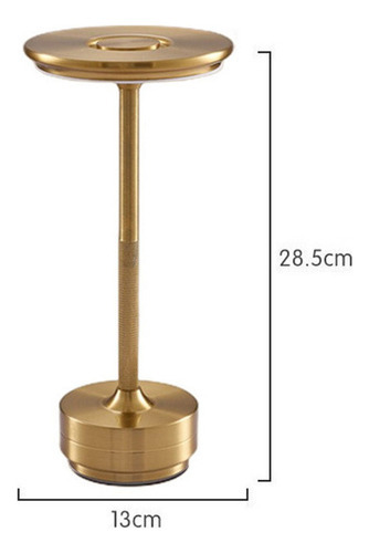 Candeeiro De Mesa Nórdico Led Touch Candeeiro De Mesa Bar Ho - Imagem 3