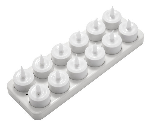 Velas Elétricas Led Recarregáveis, Chá Cintilante Sem Chama - Imagem 4