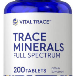 Minerais Traços De Carlyle | 200 Comprimidos | Suplemento De