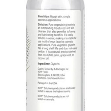 Glicerina Vegetal 473ml Now Foods Cozinha Uso Diário 5un - Imagem 4