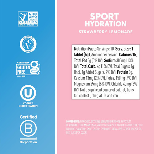 Comprimidos De Eletrólitos Esportivos De Nuun - Dissolvível - Imagem 5