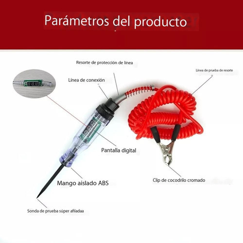 . Automobile Current Tester Measuring Pen Electrical Tester - Imagem 10