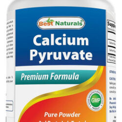 Pó De Piruvato De Cálcio Best Naturals 8 Oz (8 Oz (pacote Co