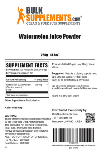 Pó De Suco De Melancia - De Frutas De Melancia, Pó De Melanc - Imagem 6