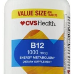 Cvs Saúde Vitamina B12 Comprimidos 1000mcg 400 Ct