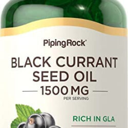 Óleo De Semente De Groselha Preta Piping Rock 1500mg | 200 C