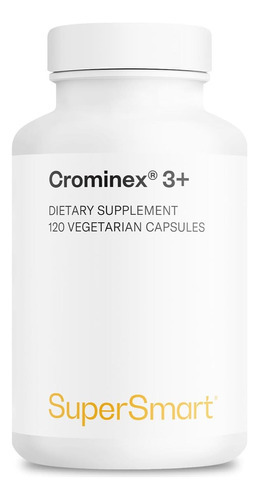 Supersmart - Crominex 3+ 20mg Por Dia (patenteado E De Alta