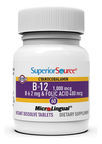 Fonte Superior No Shot Vitamina B12 Cianocobalamina (1000 Mc - Imagem 2