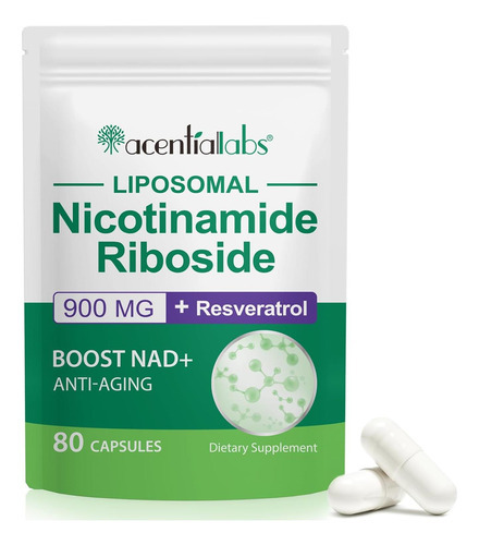 Fangcun Nad Nicotinamida Ribosídeo Resveratrol 900mg, Suplem
