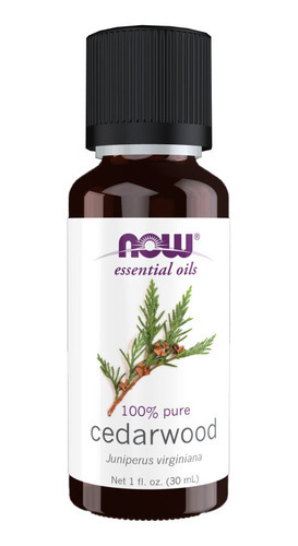 Óleo De Cedro 100% Puro Now Foods Cedarwood Oil 30ml 2un - Imagem 3