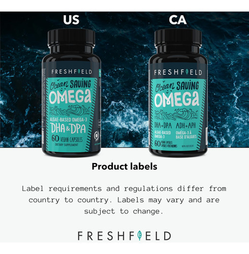 Ômega 3 Que Economiza Oceano, Substituto De Óleo De Peixe, F - Imagem 9