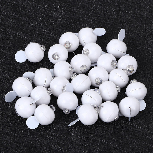 Luzes Led 100pcs Mini Lâmpadas De Bola De Balão Redonda Nata - Imagem 3