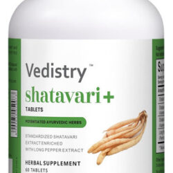 Vedistry Shatavari + Comprimidos 1100 Mg Com Extrato De Shat