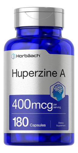 Horbäach Huperzine A 400mcg | 180 Cápsulas | Suplemento Sem