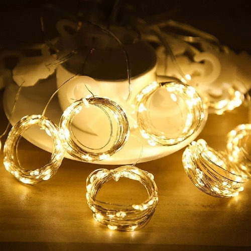Cortina De Luz Led De Decoração Com Controle Remoto 3x3m - Imagem 9