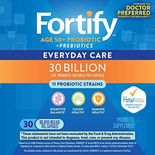 Nature's Way Fortify 50+ Probiotic, 30 Bilhões De Culturas - Imagem 5