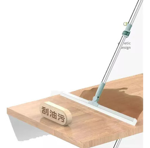 Vassoura Multifuncional M, Rodo De Silicone Para Piso, Com 2 - Imagem 5