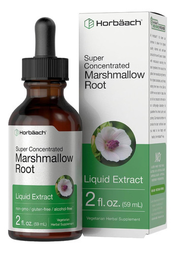 Tintura De Extrato De Raiz De Marshmallow Horbäach | 2 Fl On