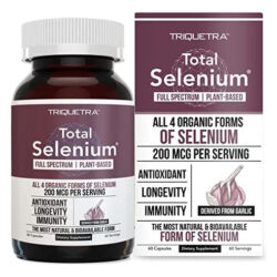 Selênio Total - 200 Mcg, Selênio À Base De Plantas - Espect