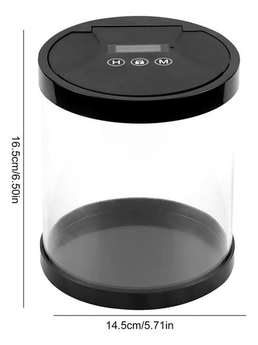 Caixa Eletrônica De Bloqueio De Tempo Timer Lock Container P - Imagem 7